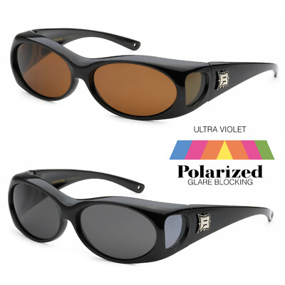 Polarized Fit Over Sunglasses Side Shield Cover Over Prescription Eye Glasses