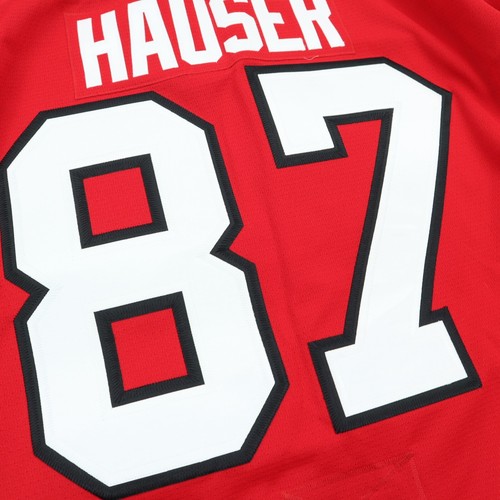 Camiseta deportiva de hockey de ligas menores de Carolina Thunderbirds edición de equipo Hauser XL 54 RARA - Imagen 9 de 10