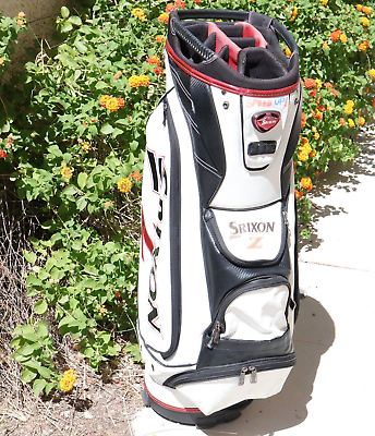 Srixon Z Tour Staff Cart Golf Bag SRX Tour Staff Cart Bag Srixon Z Tour Staff Cart Golf Bag SRX Tour Staff Cart Bag