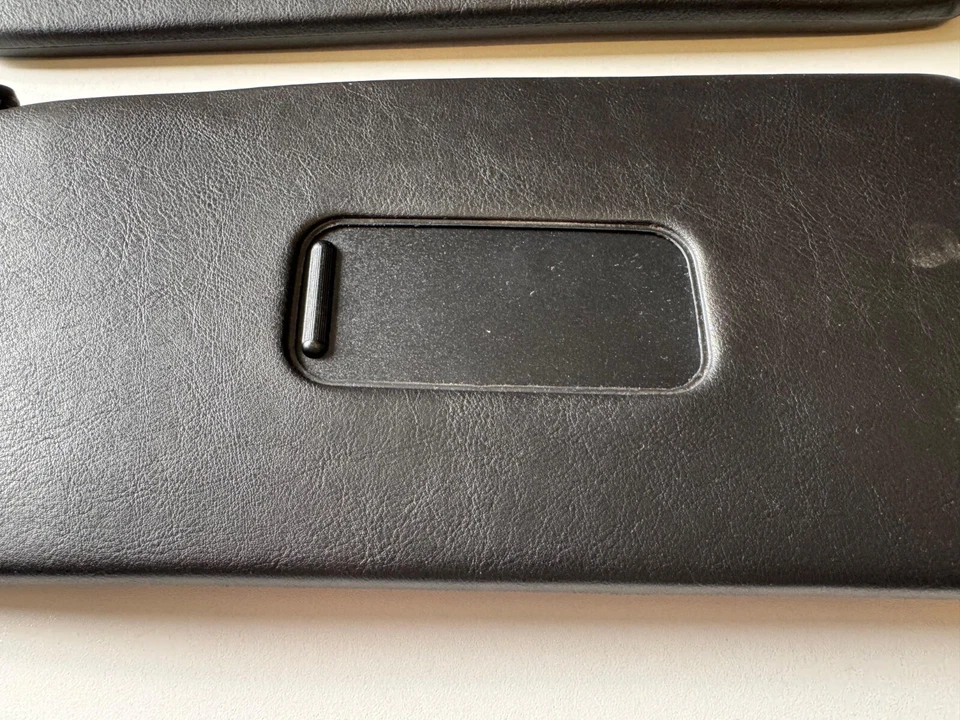 Juego de parasol con soporte con espejo retrovisor para Porsche 964 1984-1988 negro 2 piezas Foto 4 de 4