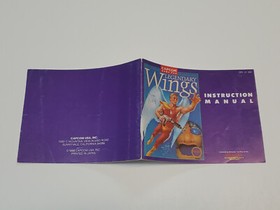 Legendary Wings Authentic Original NES Nintendo Manual Only *