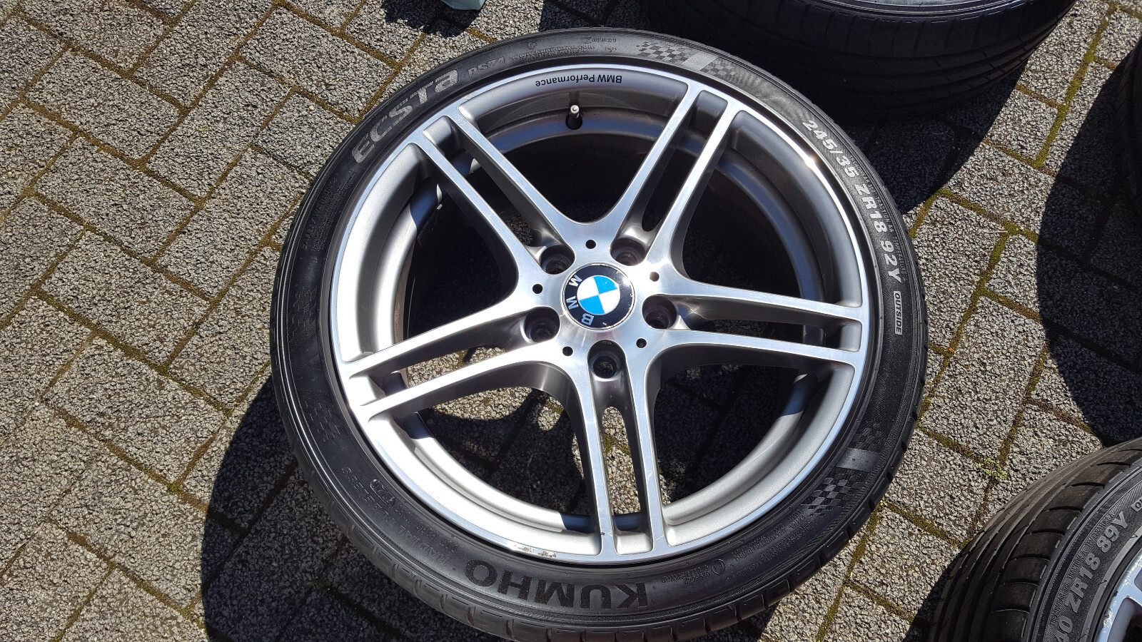 Orig. BMW 1er E81 E82 E87 E88 Felge Style 313 Sommerreifen 215 