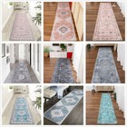 Hallway Runner/ Area Rug/ Machine Washable Mat/ Non Slip Kitchen Carpet 80x300cm
