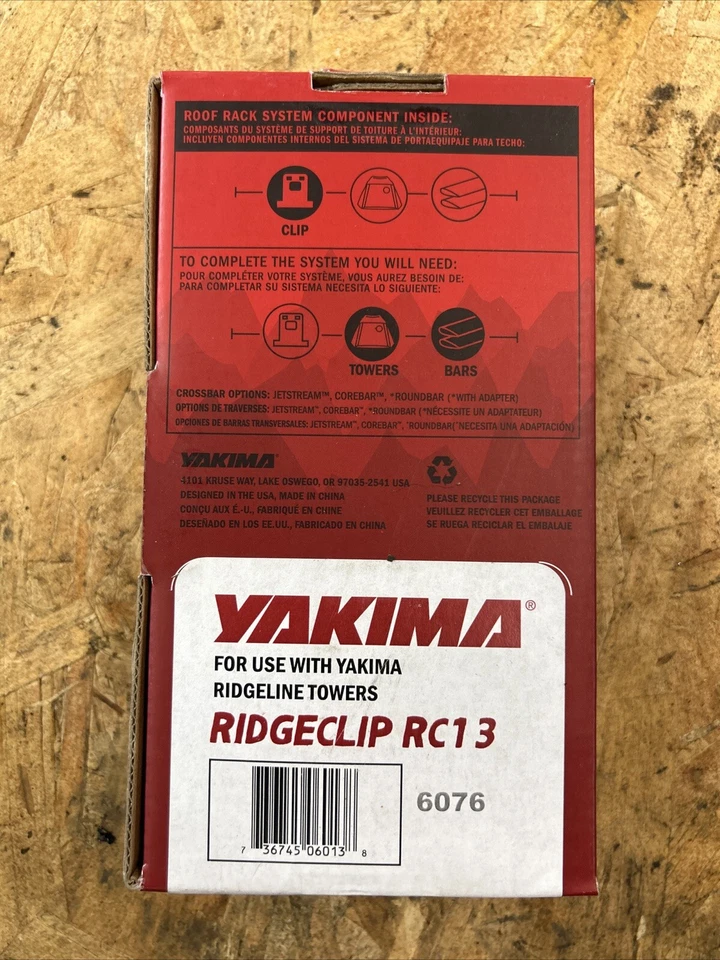 Kit de ajuste RidgeClip 13 para Kia Sorento 2016-2019 Yakima 8006013 Foto 2 de 3