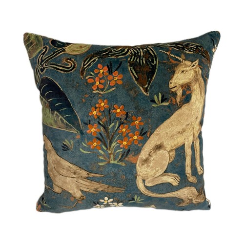 Zoffany - Arden Velvet - blau - luxuriöser britischer Gobelin Kissenbezug - Bild 2 von 8