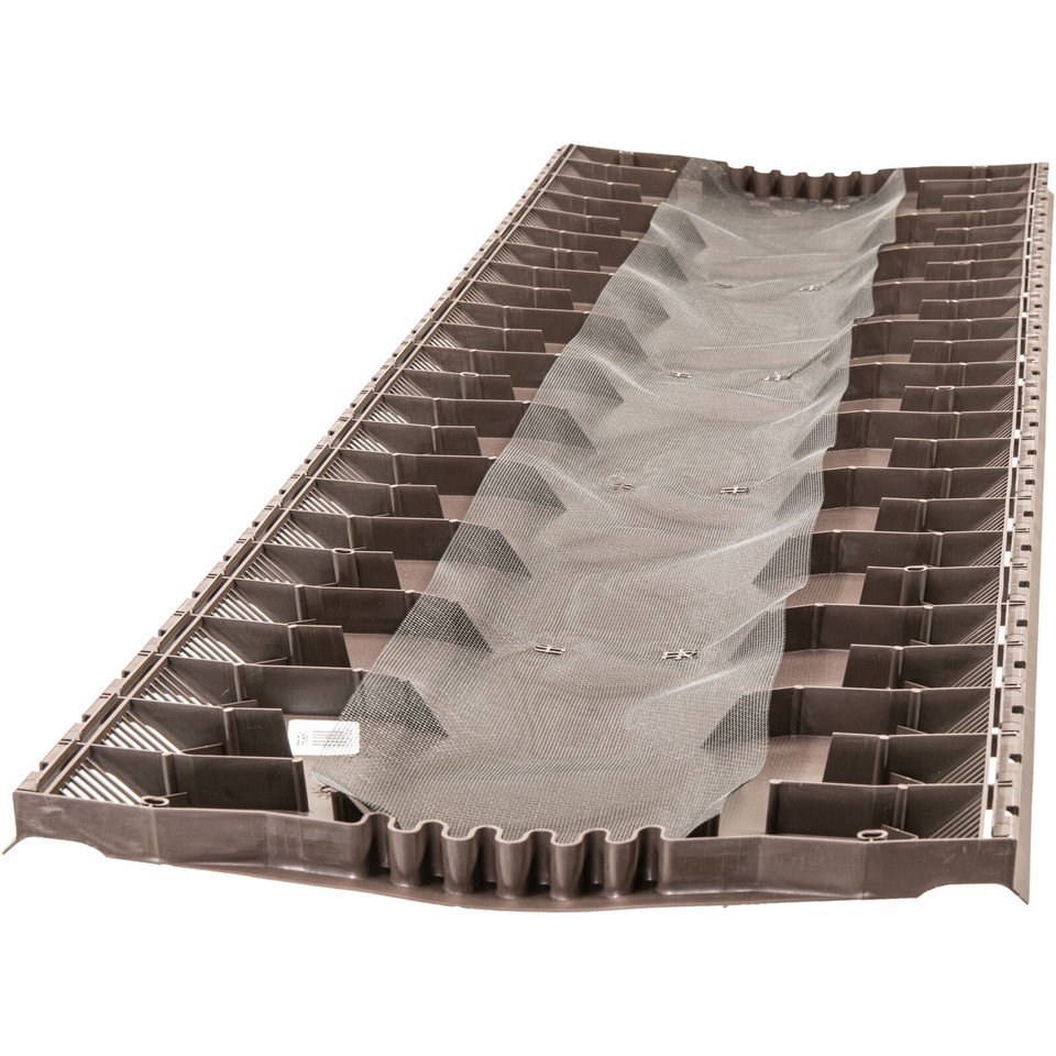 Prospawn Omni Ridge Lomanco Omni Pro Shingle Over Ridge Vent - Carton of 10 | eBay