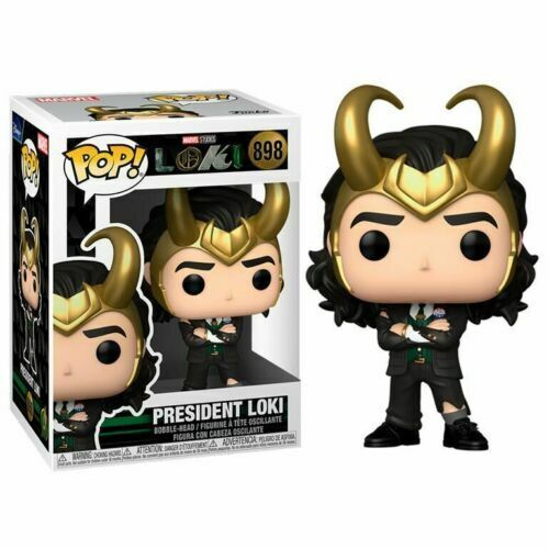 MARVEL LOKI PRESIDENT LOKI 3.75 POP VINYL FIGURE FUNKO 898 IN STOCK