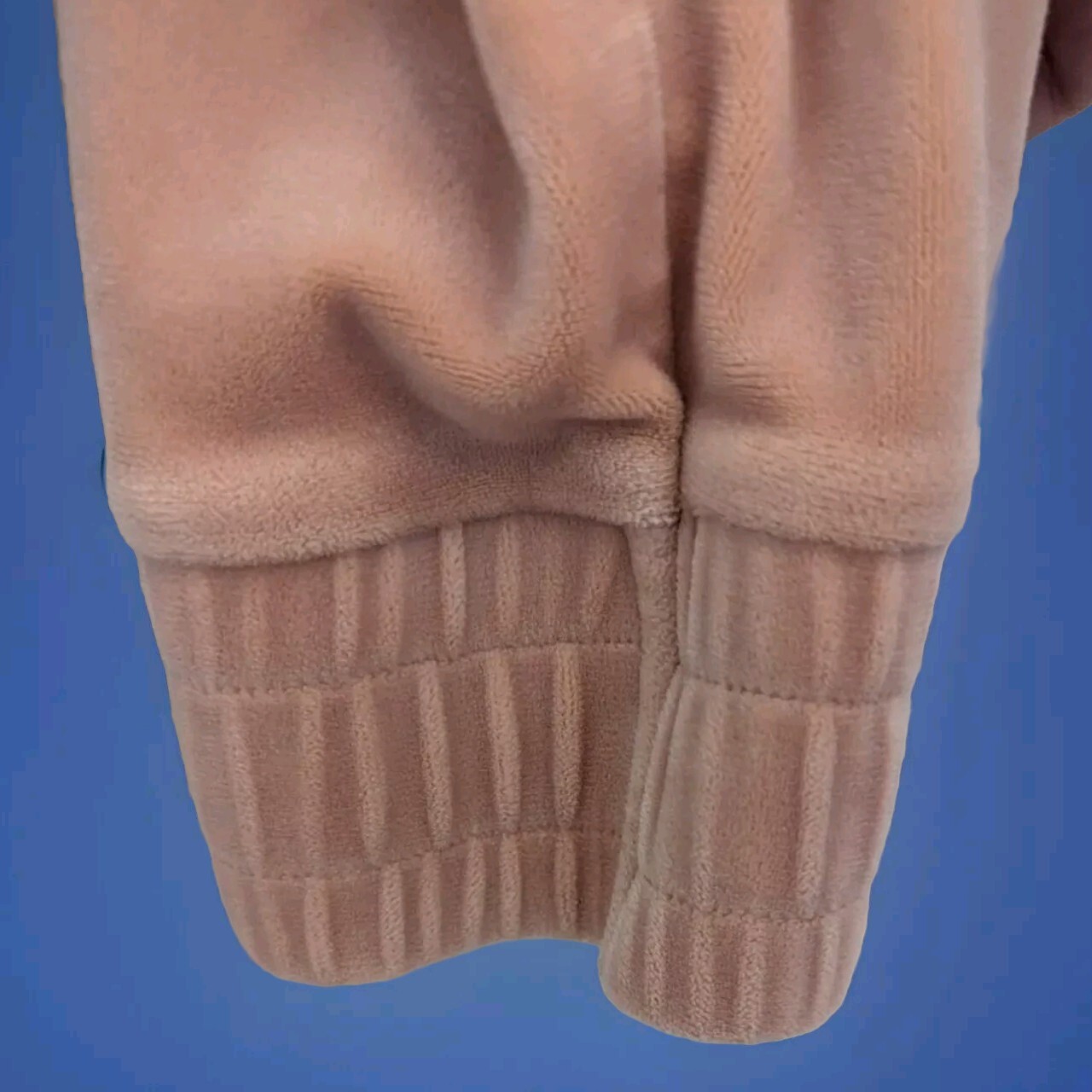 Felpa con cappuccio FILA rosa 1 4 zip velluto velluto donna taglia large morbida comoda