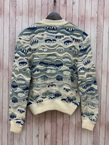 Cárdigan Suéter COOGI Algodón Tejido Para Mujer Talla S Australia Vintage Nº 486 - Imagen 3 de 6
