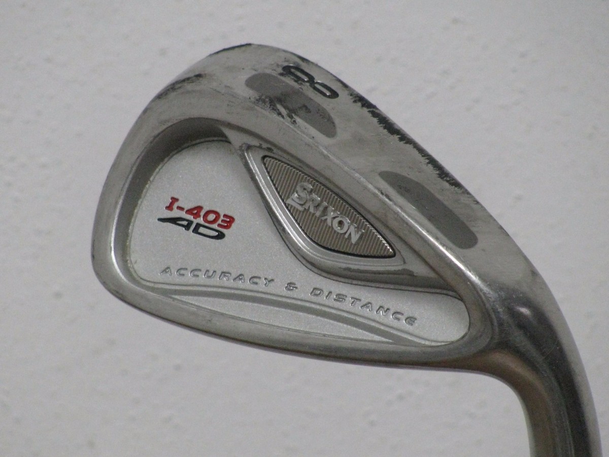 Srixon I-403 AD 8 Iron Regular Flex Steel NO GRIP Very Nice