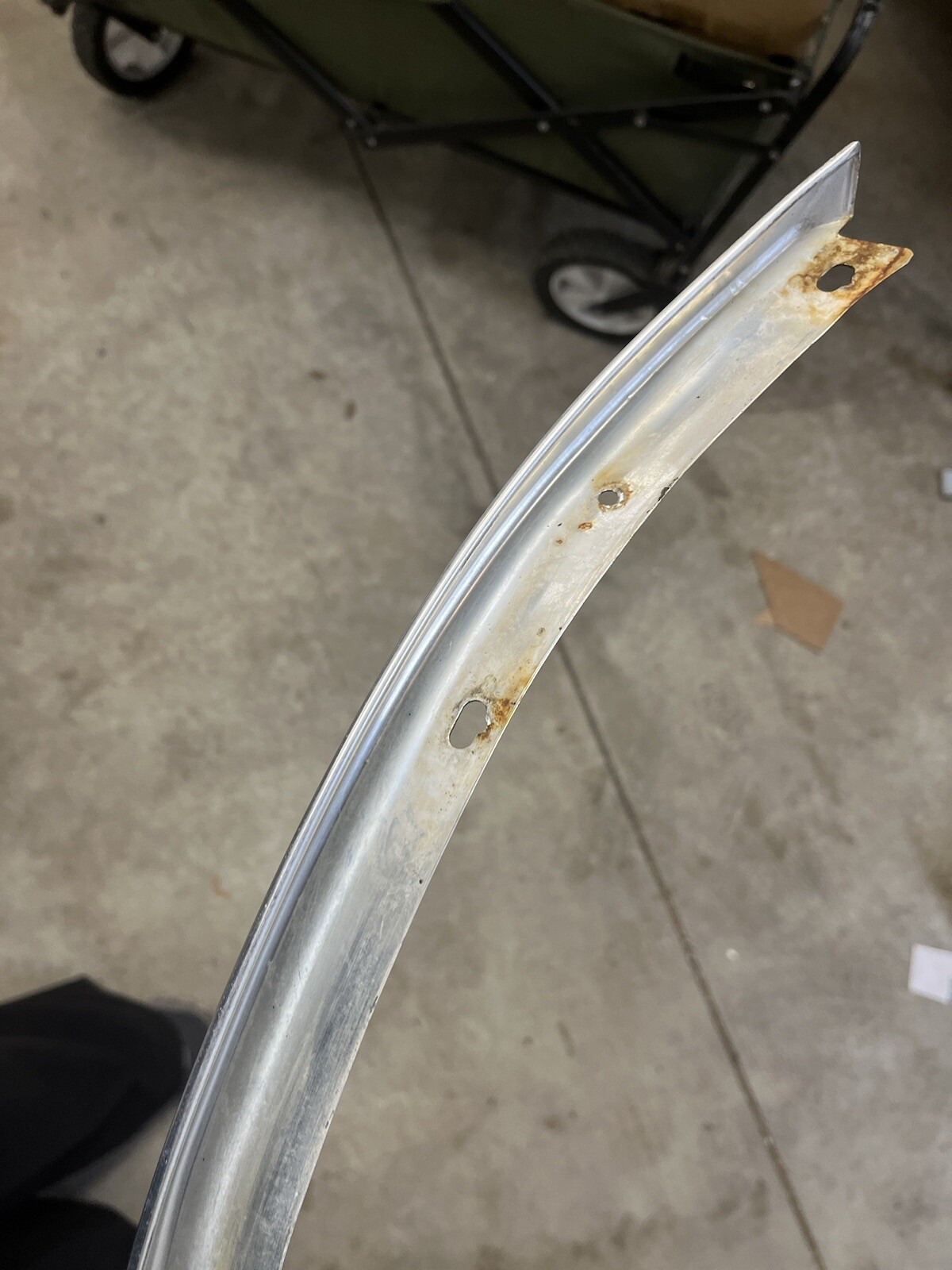 19731979 7379 Ford Truck Front Wheel Well Trim Molding OEM Left eBay