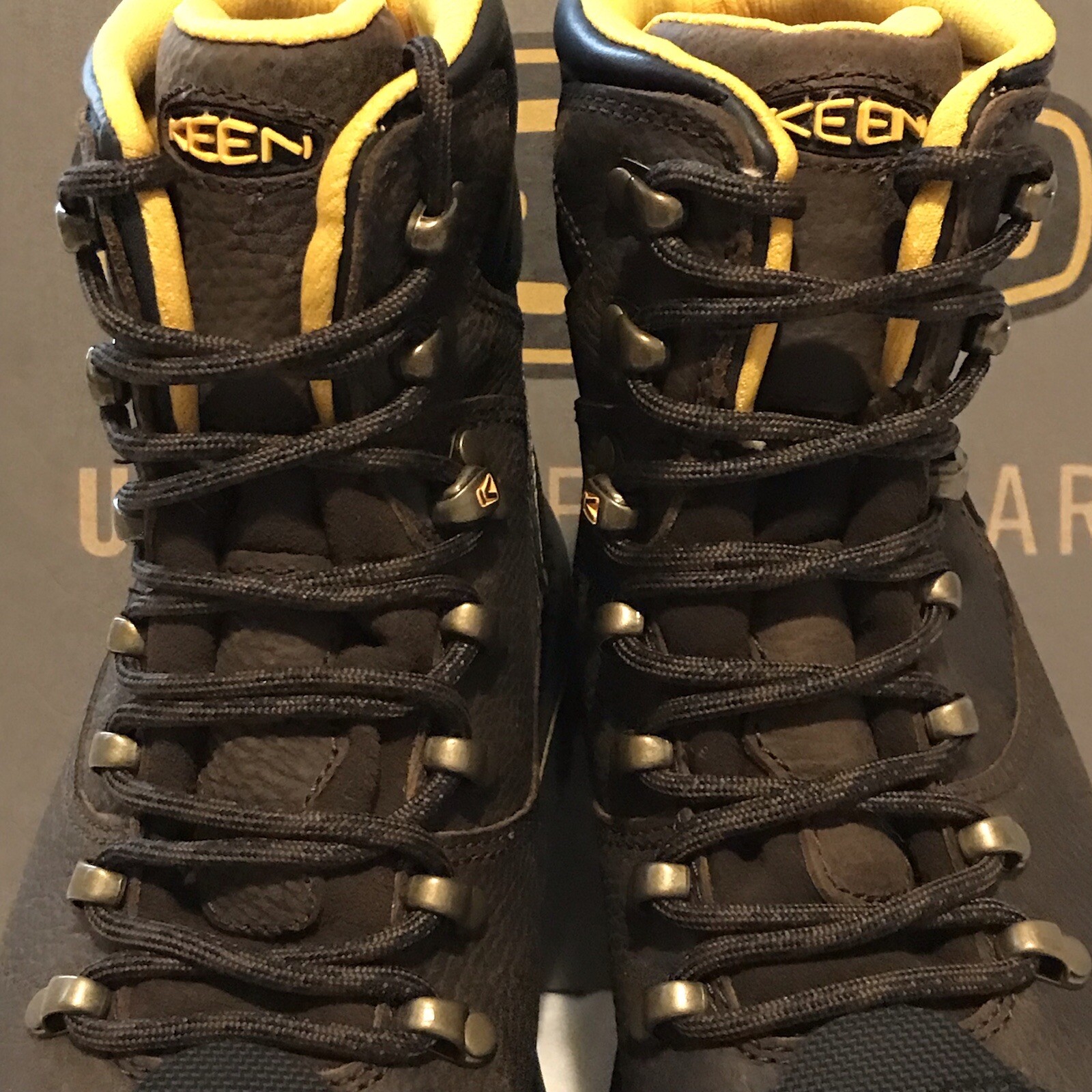 Stivali da lavoro NUOVI KEEN Utility uomo taglia 10 M Milwaukee 6” punta acciaio 1007976