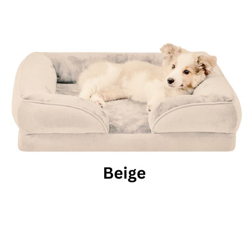 Pet Orthopaedic Dog Bed Memory Foam Calming Bed Removable Cover (S , M, L, XL) - Picture 10 of 15