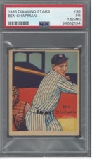 BEN CHAPMAN 1935 DIAMOND STARS BASEBALL #38 FAIR PSA 1.5(MK)