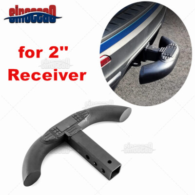 #ad Universal Hitch Step Bar Bumper Guard For 2quot; inch Tow Trailer Receiver $39.99