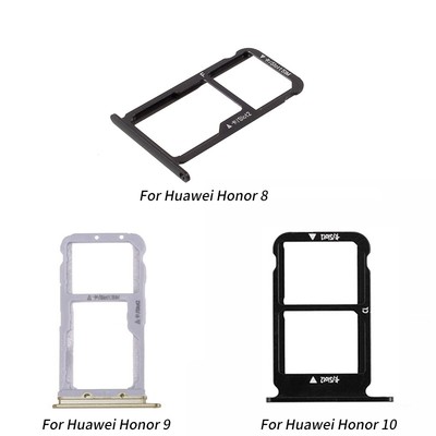 For Huawei Honor 8 9 10 V8 V9 V10 V20 SIM Card Holder Slot Tray