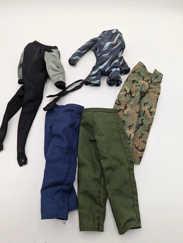 Lot of Misc Vintage GI Joe Clothes  for 12" Joes