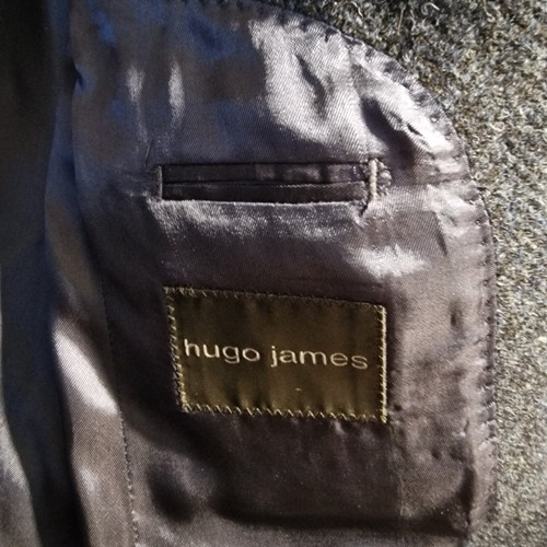 Mens Blue Herringbone Harris Tweed Jacket size 36 REG - Picture 7 of 9