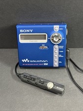 Sony Net MD Walkman MZ-N707 Type-R W RM-MZ4R Remote CLEAN AND WORKING