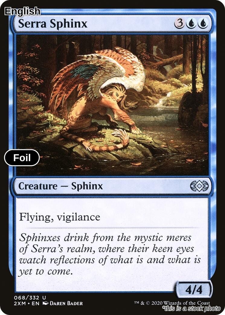 Serra Sphinx Foil Double Masters 68
