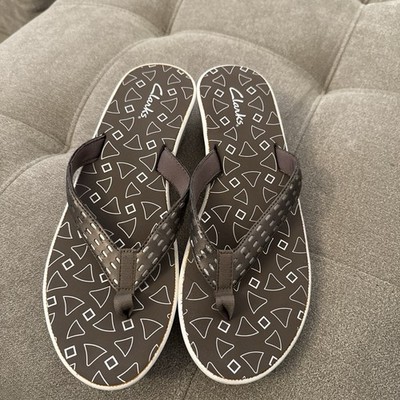 Clark s Brown Flip Flop Sandals