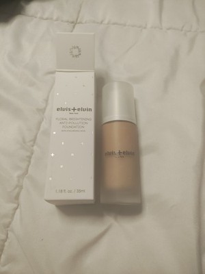 elvis+elvin Floral Brightening Anti-Pollution Foundation Shade R80  NWB