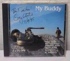 GREG ABATE MAC CHRUPCALA MARSHALL WOOD - My Buddy -Signed CD B353