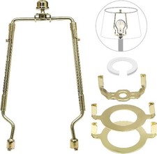 7 8 9 10 Inch Lamp Shade Harp Holder Adapter Kit Adjustable Harp F Color: Gold