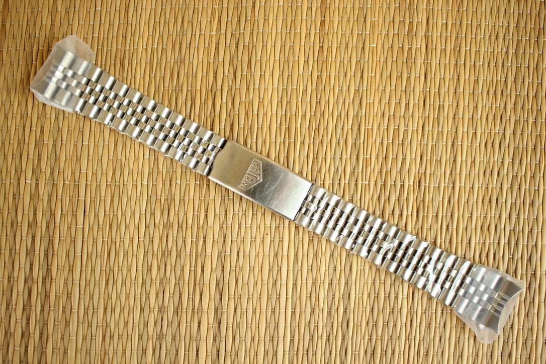 VINTAGE 20MM SOLID LINK DEPLOYMENT WATCH BAND WAT… - image 1