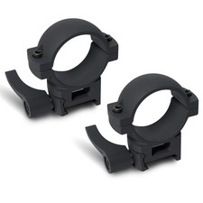Q Series Picatinny/Weaver Scope Rings with Quick Detach Lever 30 mm Diamete...