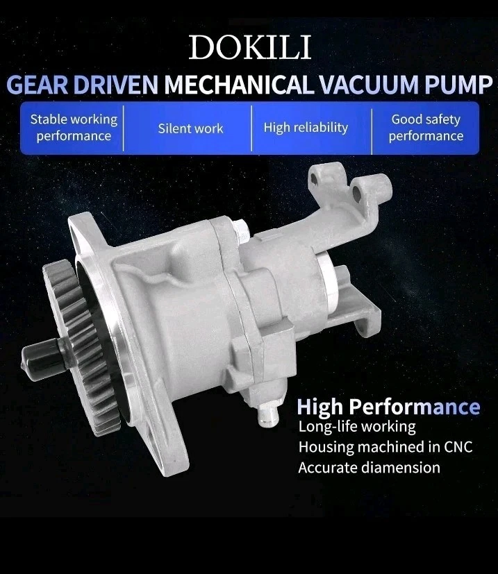 Механический вакуумный насос с зубчатым приводом 5019734AA для Dodge Ram 2500 3500 1994-2002 годов выпуска - Изображение 2 из 4