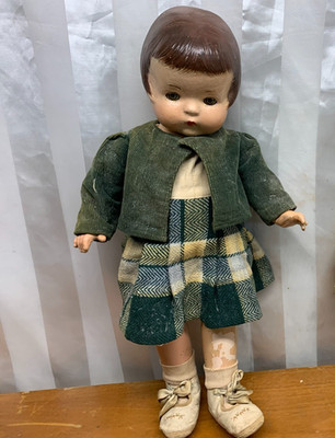 Effanbee Patsy Ann  Antique Doll Composite Bisque 19''