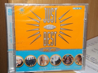 JUST THE BEST Vol.40, 2 CD-Sampler mit 40 Tracks, Neu & OVP