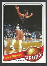 1979-80 TOPPS BASKETBALL SET BREAK #98 MARK OLBERDING RC