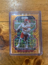 2021 Prizm Patrick Mahomes #190 Orange Lazer Prizm Chiefs