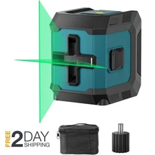 Nivel Laser 100 Ft Autonivelante 360 Giratorio Profesional Verde Para Angulos US