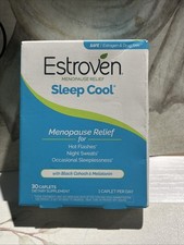 Estroven Menopause Relief. Sleep Dietary Supplement - 30 Caplets Exp 03/26