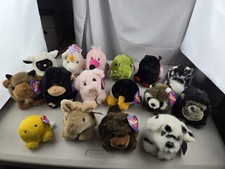16 Vintage 90 s Puffkins Beanie Plush Lot New With Tags