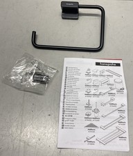 Hansgrohe AddStoris Towel Ring in Matte Black 41754670