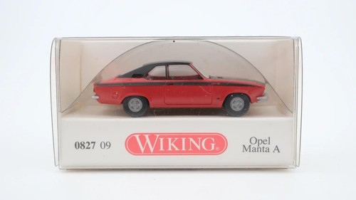 Wiking H0 082709 Opel Manta A rojo-negro | Condition: Gebraucht