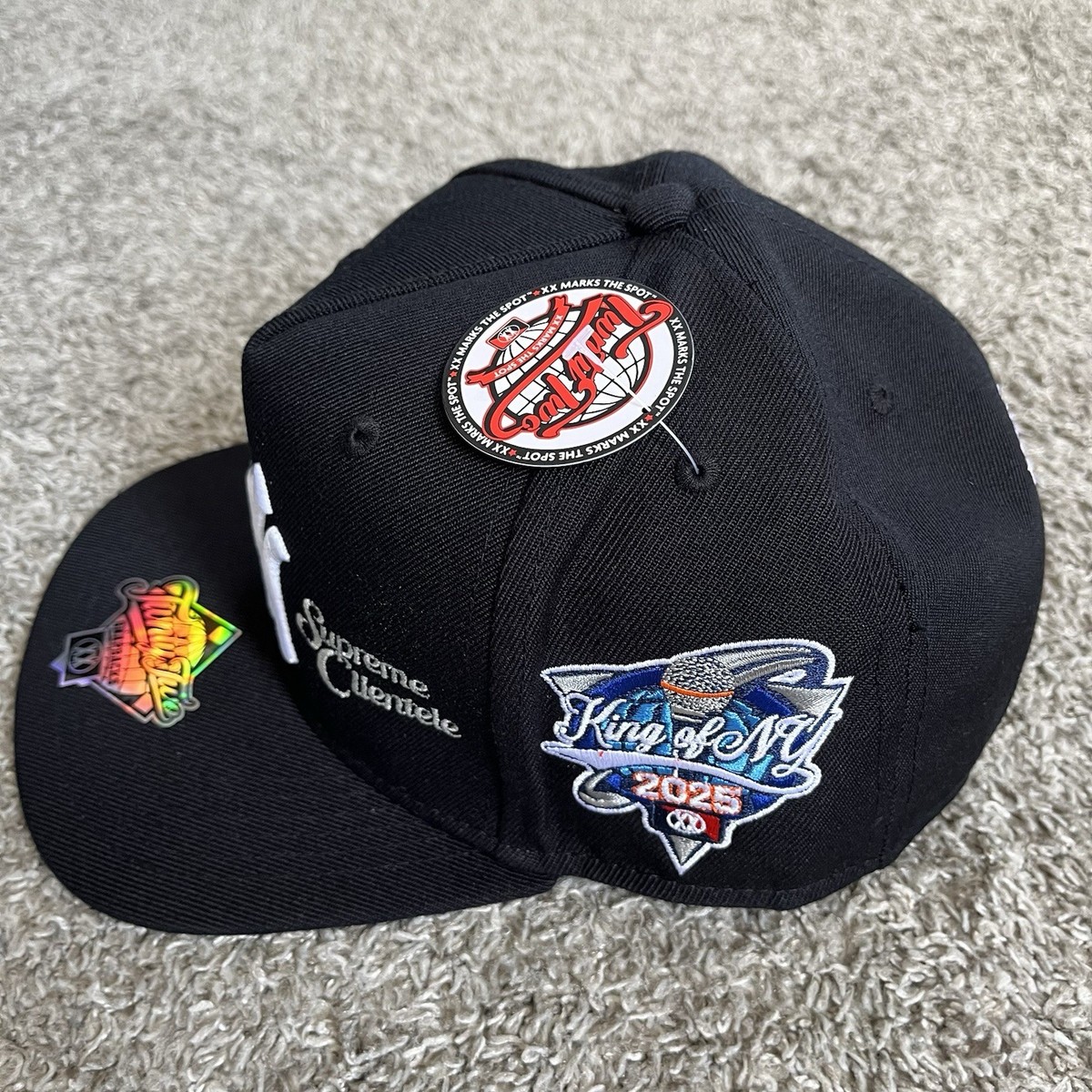 🔴Wu-Tang Hat New York Yankees Supreme Clientele Black White