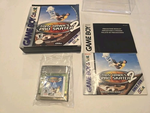 Tony Hawk's Pro Skater 2 (Nintendo Game Boy Advance, 2001) GBA Complete in Box