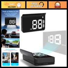 Car Heads-up Display Hud Digital Gps Speedometer Plug Play Auto Brightness Car Heads-up Display Hud Digital Gps Speedometer Plug Play Auto Brightness