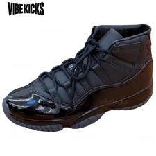 Comme des Gar Ons x Air Jordan 11 Retro 'Black' IV7639-001 Men New