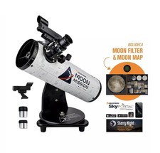 Image of Celestron Moon Mission 100mm Parabolic Table Top Dob Telescope. Limited Edition