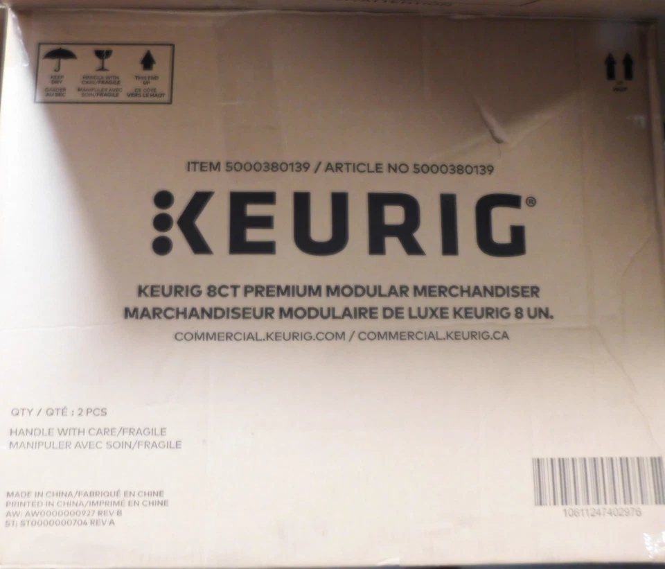 KEURIG 8CT Premium Modular Merchandiser ,5000380139-Black - Image 4 of 4