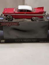Greenlight 1:24 Christine 1958 Plymouth Fury Diecast Model Car - 84071
