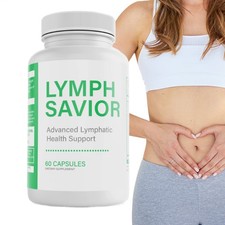  2X Lymph Savior Advanced Lymphatic Health Support Dietary Supplement 60Capsules