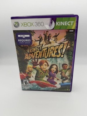 Kinect Adventures (Microsoft Xbox 360) Used Complete In Box