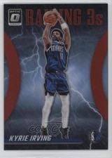 2023-24 Panini Donruss Optic Raining 3s Red Prizm 75/99 Kyrie Irving #11 1u6